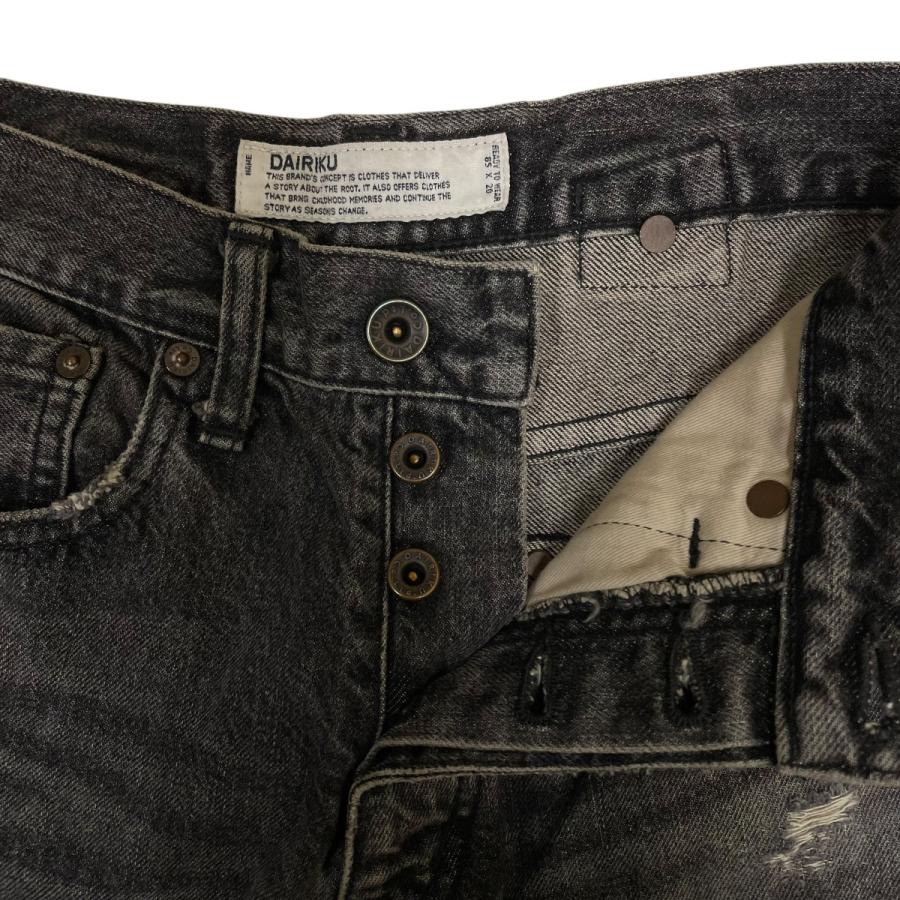 DAIRIKU（ダイリク） DAIRIKU Damage Straight Denim Pants ダメージ