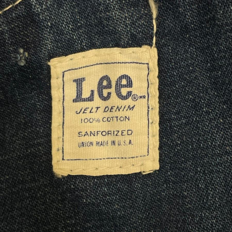 リー LEE 70s USA製 オーバーオール 458951A インディゴ サイズ：不明_4