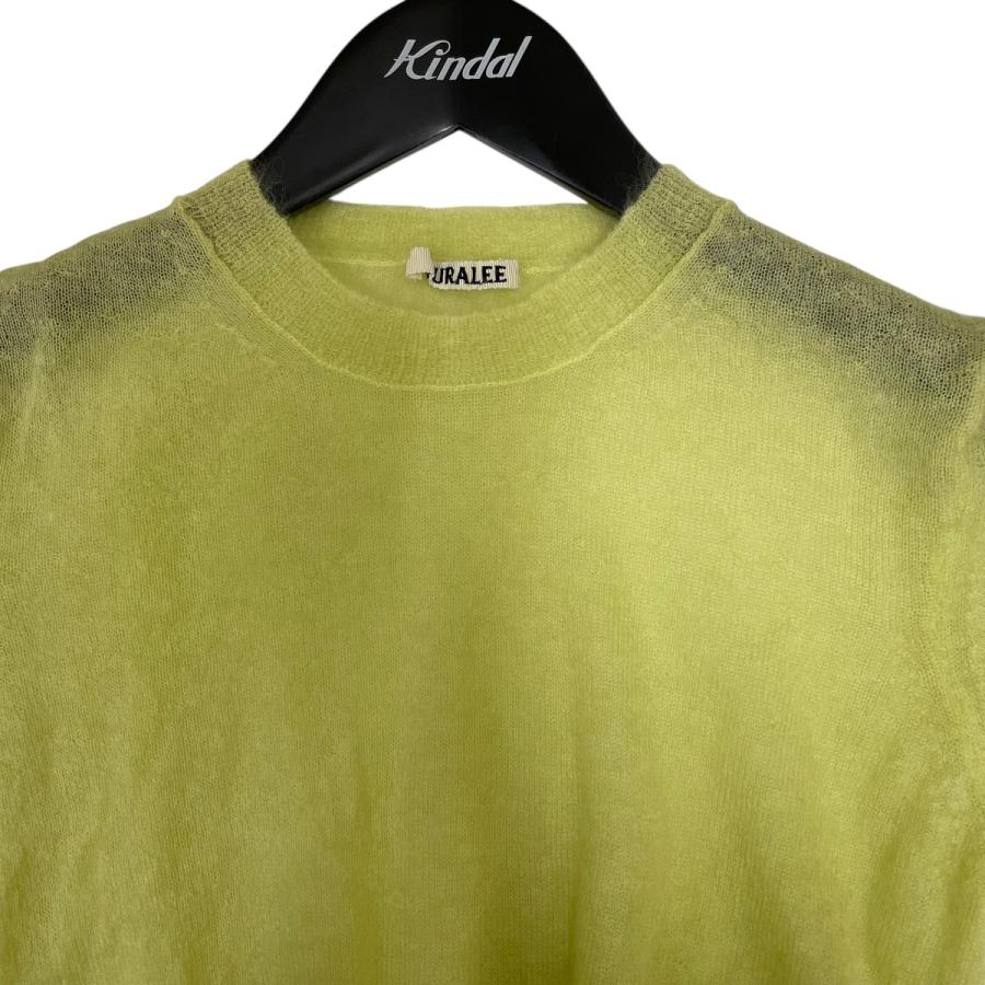 AURALEE（オーラリー） AURALEE Women's Kid Mohair Sheer Knit Tee