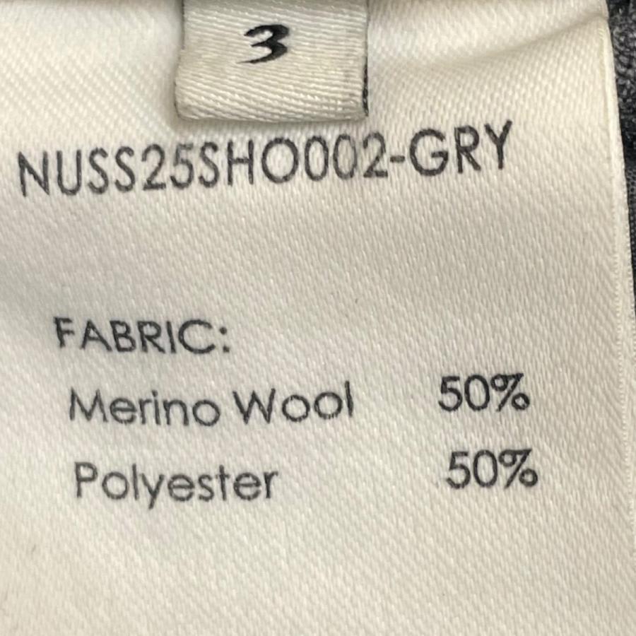 ヌル NULLUS 8 Pocket Cargo Shorts カーゴショーツ ハーフパンツ NUSS25SHO002 グレー サイズ：3_5