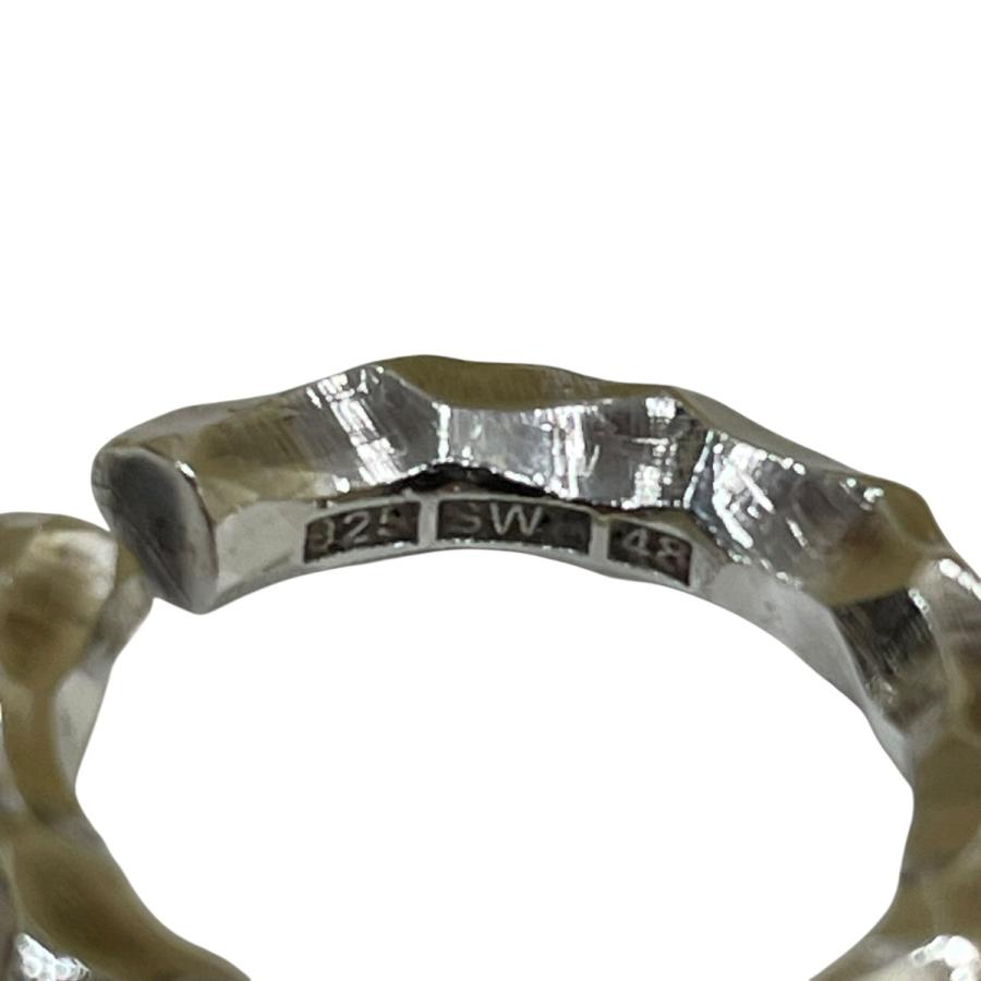 All Blues 【値下げ】All Blues ROUND RING THICK CARVED リング