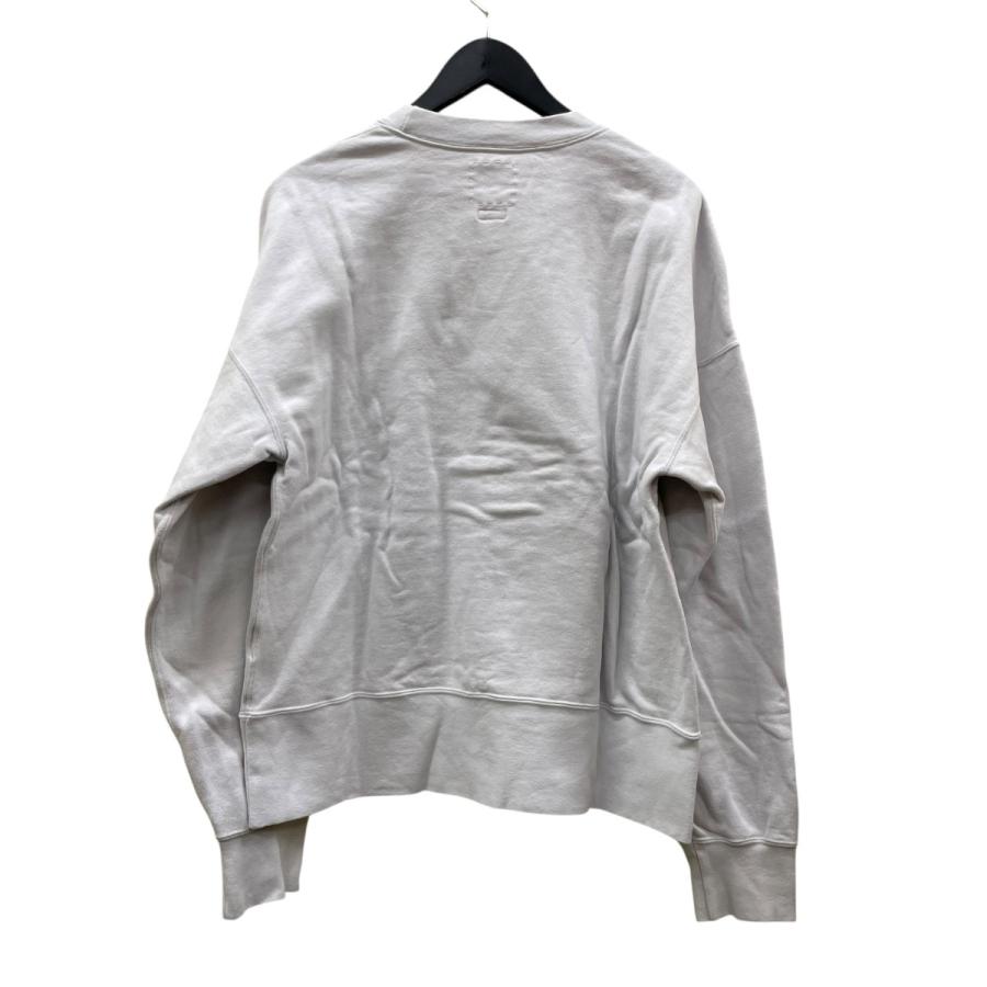 【値下げ】VISVIM 25SS COURT SWEAT L S スウェット トレーナー 0125205010025 オフホワイト サイズ：3 (広島