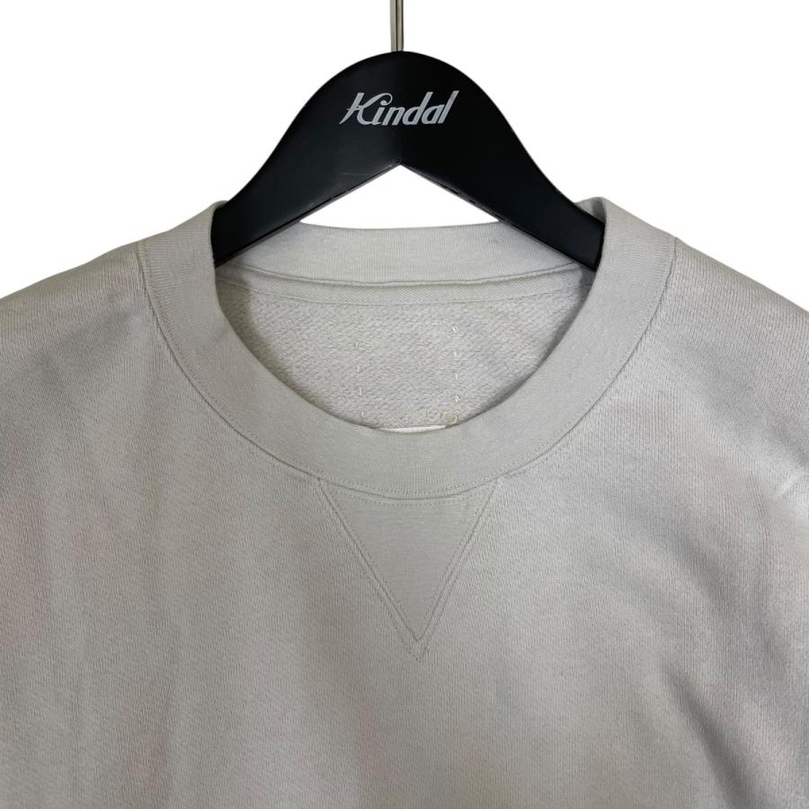 【値下げ】VISVIM 25SS COURT SWEAT L S スウェット トレーナー 0125205010025 オフホワイト サイズ：3 (広島