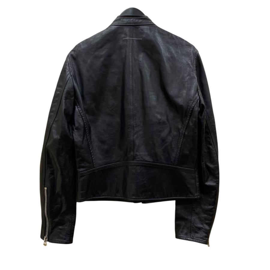 美品MM6 Maison Margiela シングルライダースジャケット 38 MARTIN MARGIELA（マルタン マルジェラ） MM6 Maison Margiela