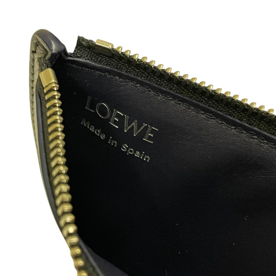 【最終値下げ】ロエベ　カードホルダー LOEWE（ロエベ） 【値下げ】LOEWE ぺブル コインカードホルダー カード