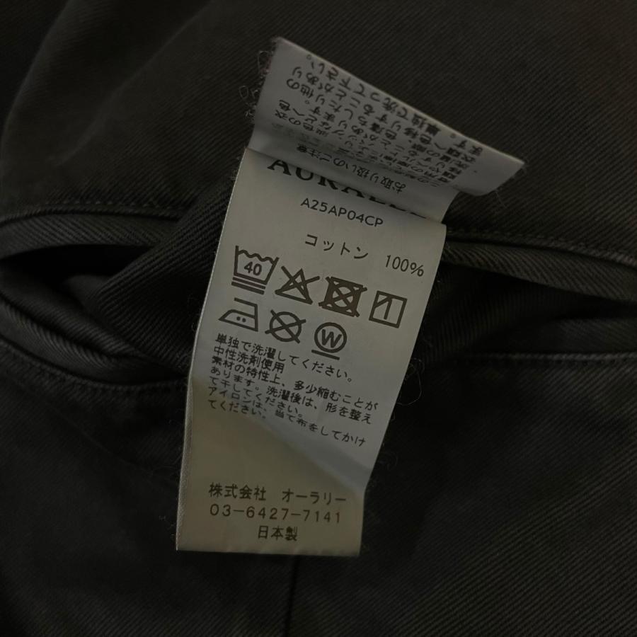 AURALEE（オーラリー） 【値下げ】AURALEE PRODUCT DYED FINX CHINO
