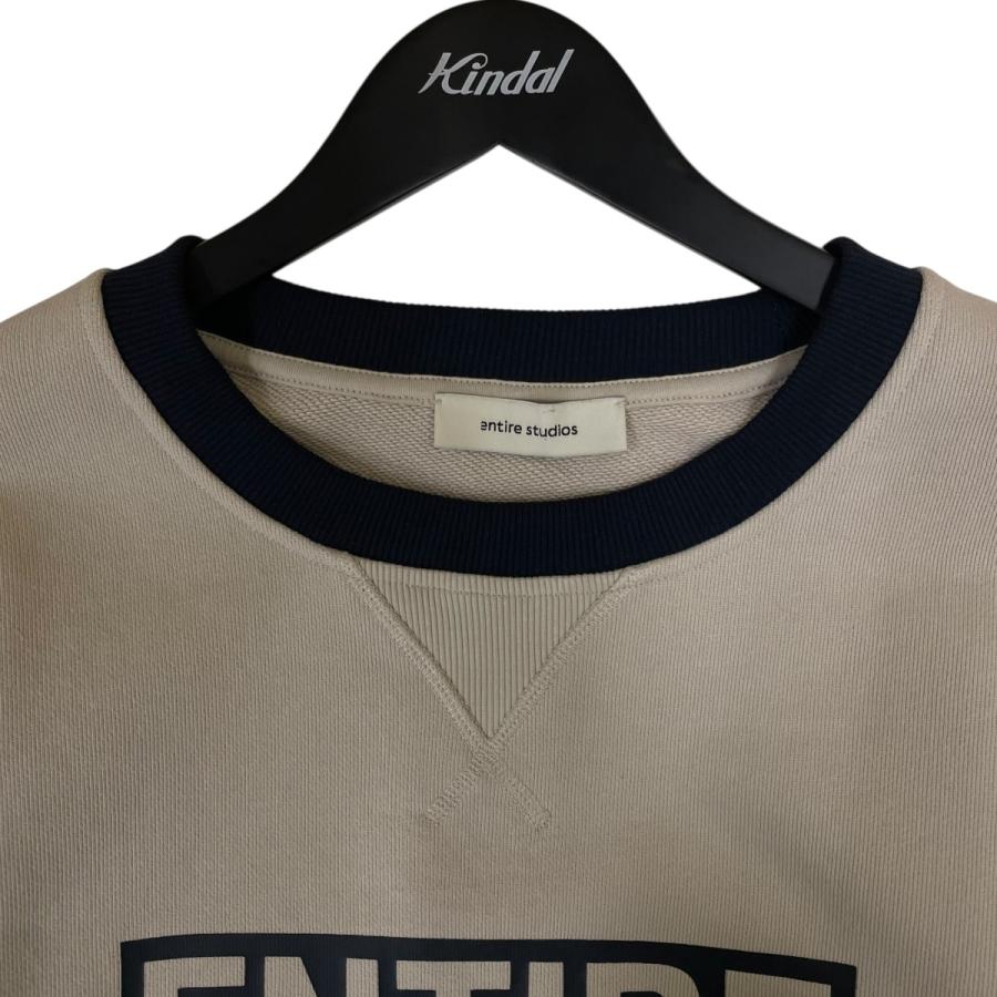値下げ】ENTIRE STUDIOS 26SS CONTRO CREW スウェット トレーナー ESU