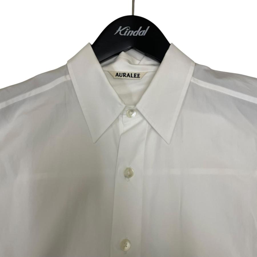AURALEE（オーラリー） AURALEE WASHED FINX TWILL BIG SHIRT 長袖