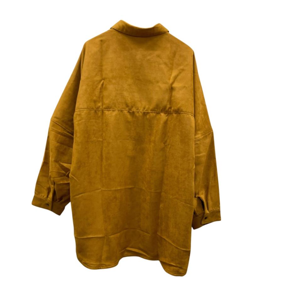アンセルム ANCELLM VEGAN LEATHER SKIPPER LONG LS ZIP SHIRT ジップ