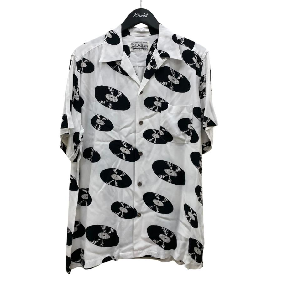 ワコマリア 開襟シャツ レコード WACKO MARIA（ワコマリア） WACKO MARIA Record Hawaiian Shirt