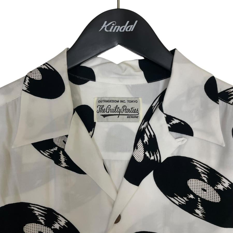 ワコマリア 開襟シャツ レコード WACKO MARIA（ワコマリア） WACKO MARIA Record Hawaiian Shirt