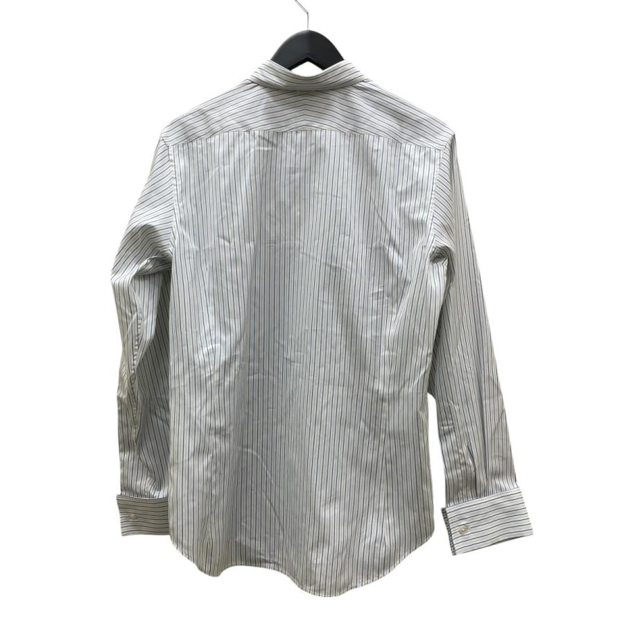 AURALEE ストライプ 長袖Tシャツ　新品 AURALEE（オーラリー） AURALEE COTTON SILK STRIPE DOUBLE-CUFF SHIRT