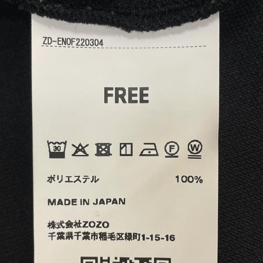 ENOF イナフ ENOF ENOF zip up tops ハーフジップスウェット ZD