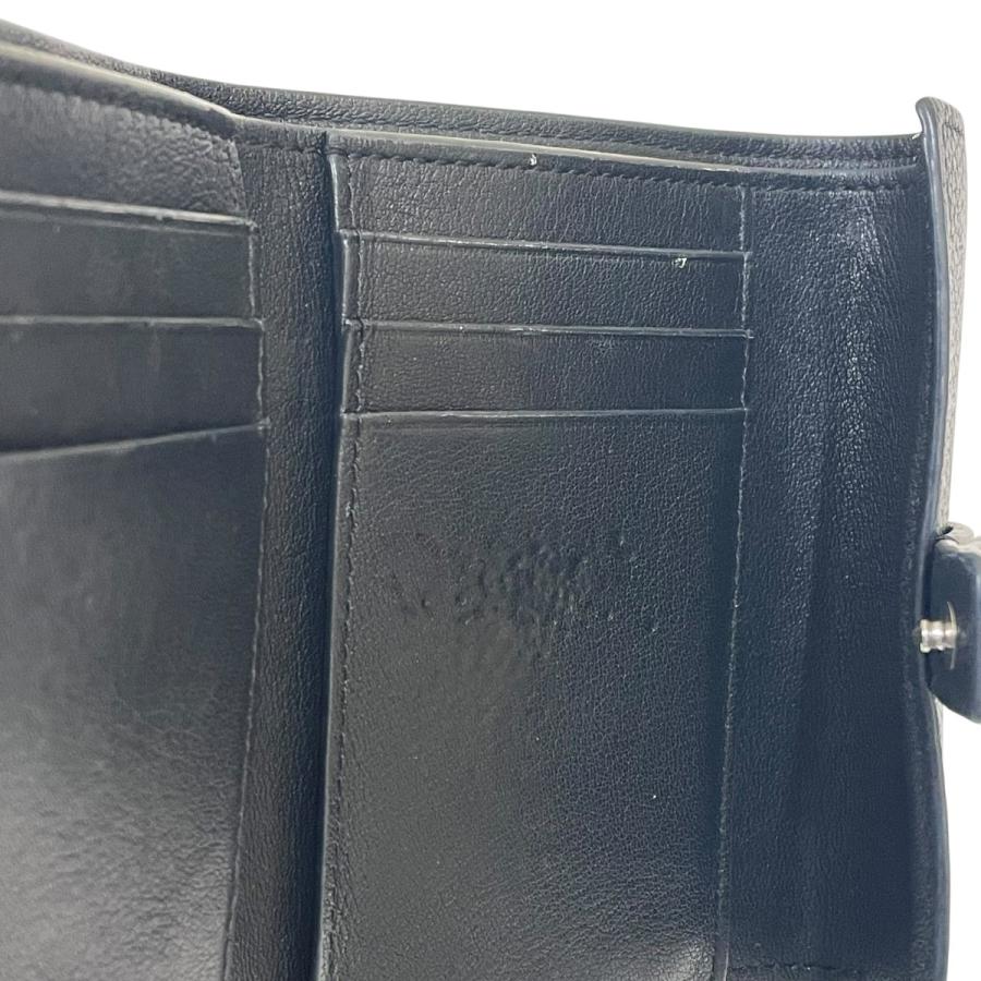 LOEWE（ロエベ） バーティカルウォレット 3つ折り財布 ブラック