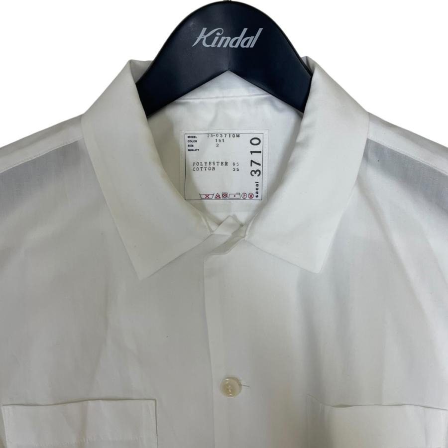 sacai（サカイ） 【値下げ】sacai 25SS ショートスリーブシャツ 無地
