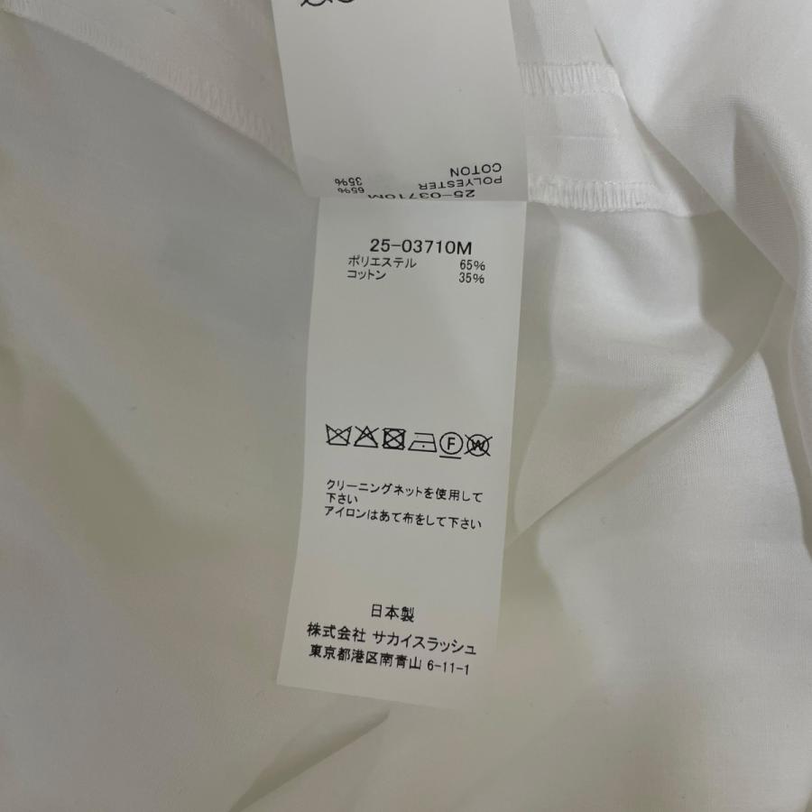 sacai（サカイ） 【値下げ】sacai 25SS ショートスリーブシャツ 無地