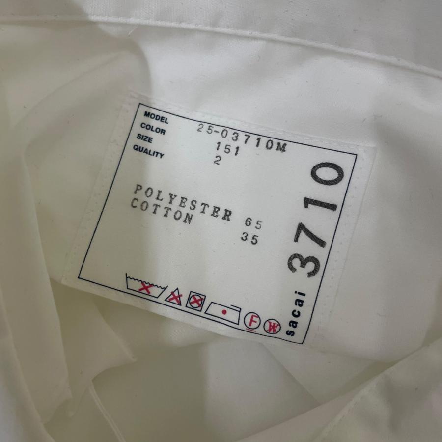 sacai（サカイ） 【値下げ】sacai 25SS ショートスリーブシャツ 無地
