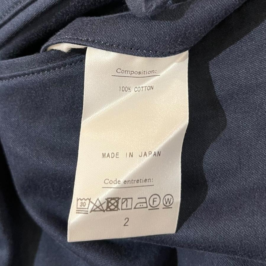 アプレッセ A．PRESSE Chino Trousers 無地 チノパンツ 22AAP-04-06H ネイビー サイズ：2の画像