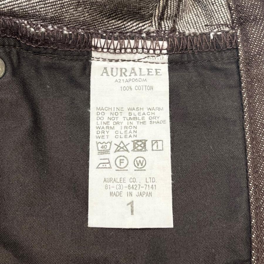 AURALEE（オーラリー） AURALEE 21AW HARDTWIST DENIM PINTUCK PANTS