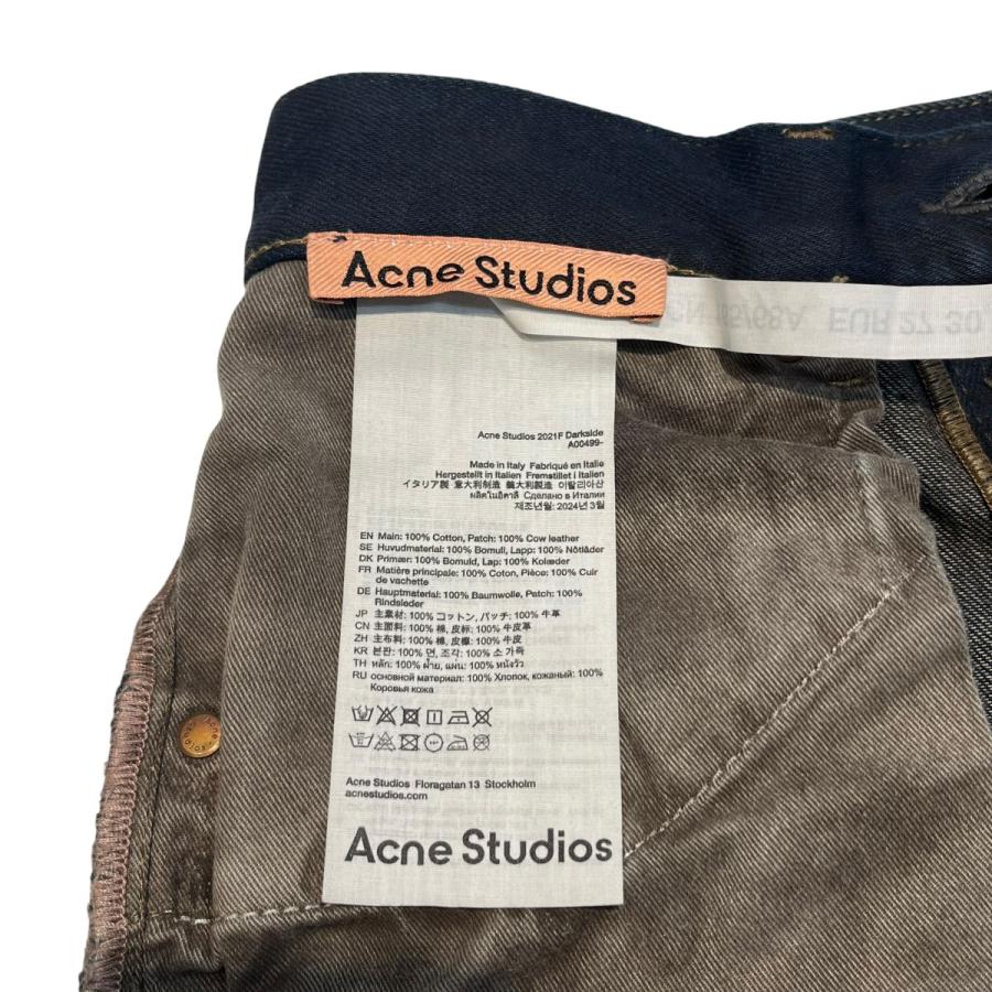 アクネストゥディオズ ACNE STUDIOS DARK SIDE デニムパンツ A00499 2021F インディゴ サイズ：27/30の画像