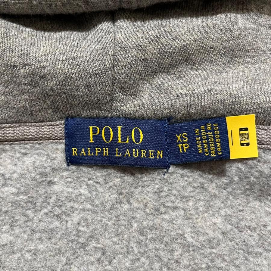 POLO RALPH LAUREN（ポロ・ラルフローレン） ジップパーカー グレー