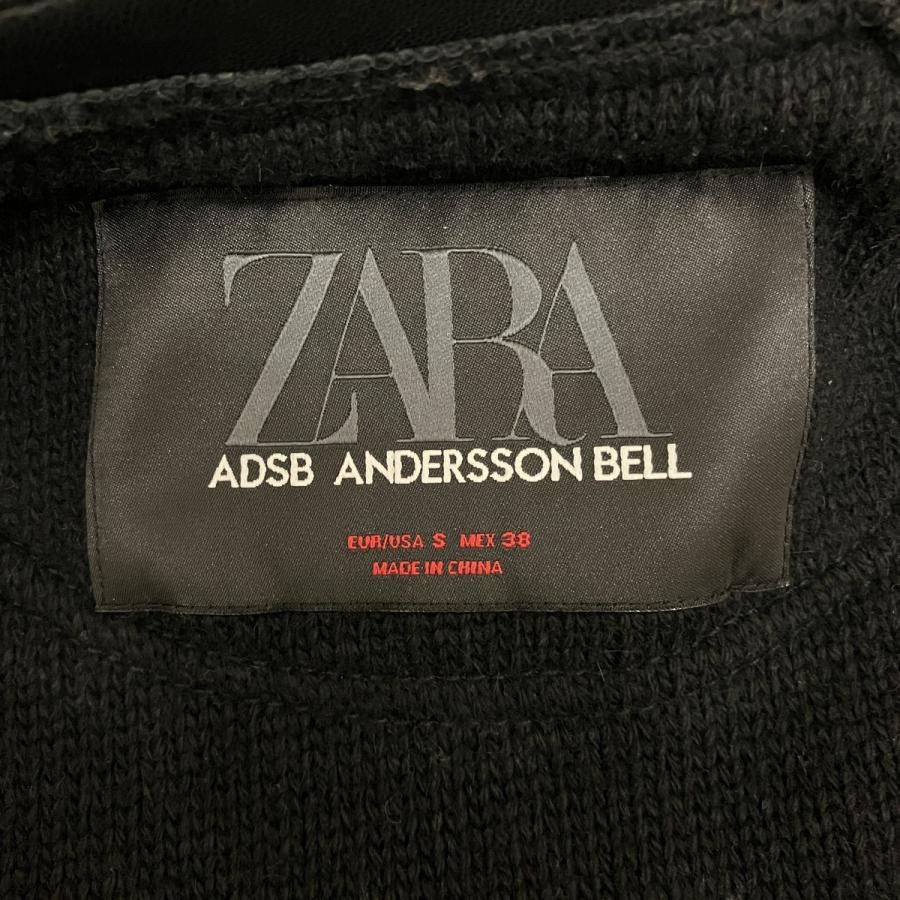 アンダーソンベル×ザラ ANDERSSON BELL×ZARA ニット切替レザーダブル