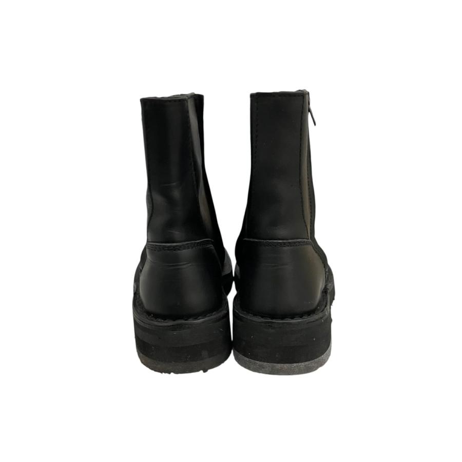 ヨウジヤマモト YOHJI YAMAMOTO レザー両サイドジップブーツ ブラック サイズ：36_2