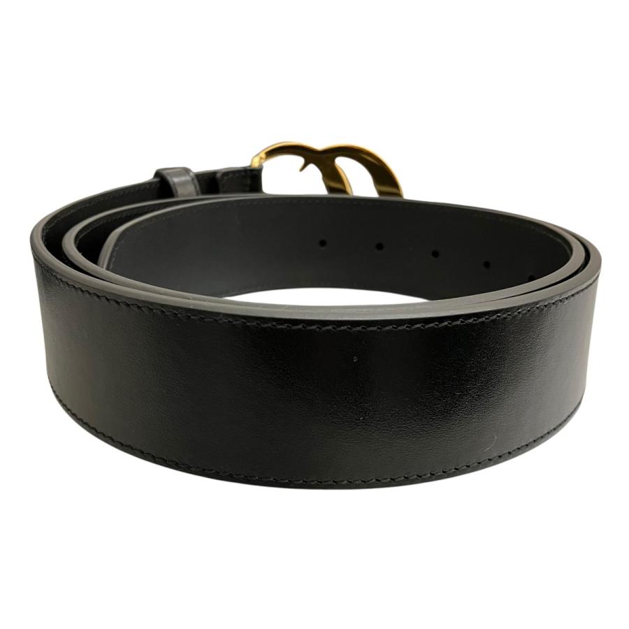 GUCCI（グッチ） GUCCI GGマーモントバックルベルト 406831 ブラック