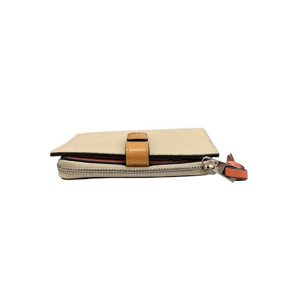 LOEWE アナグラム 二つ折り財布 ベージュ ロエベ LOEWE レディース 財布 二つ折り財布 折りたたみ財布 103.54