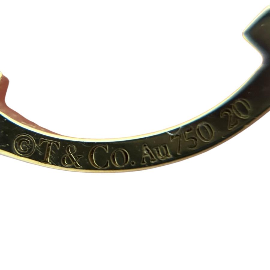 Tiffany & Co. シンプルブレスレット　ゴールド/ブラック TIFFANY&Co.（ティファニー） Tiffany ＆ Co． Tスマイルコード