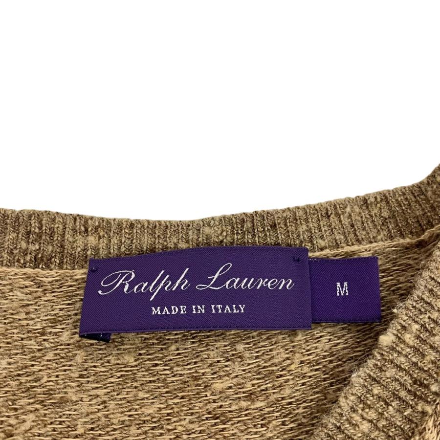 ラルフローレンパープルレーベル Vネックニットベスト イタリア製 実寸M位 紺 POLO RALPH LAUREN（ポロ・ラルフローレン） ポロ・ラルフローレン