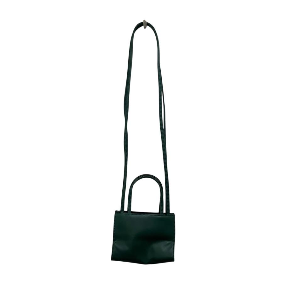 TELFAR テルファー スモールショッピングバッグ TW-ND2147 グリーン 