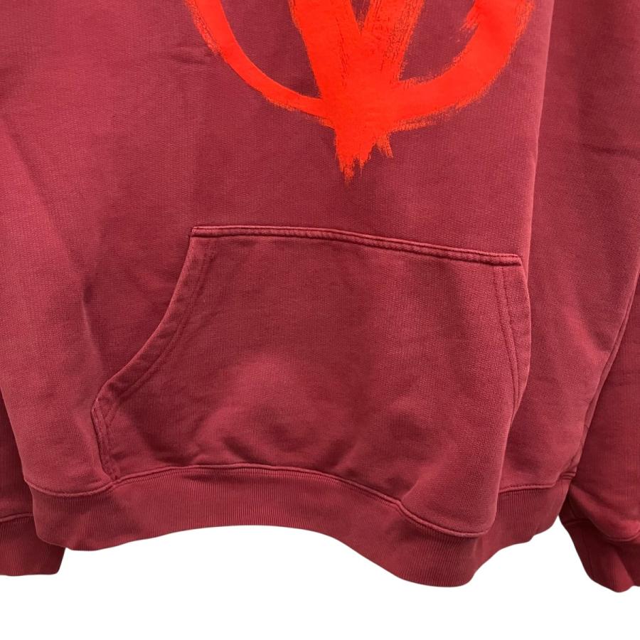 値下げ】VETEMENTS アナーキープリントパーカー UE51TR650R バー