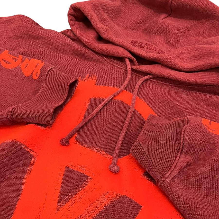値下げ】VETEMENTS アナーキープリントパーカー UE51TR650R バー