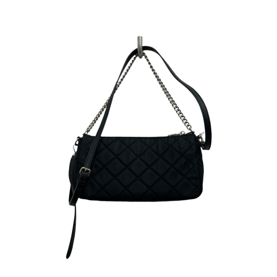 PRADA（プラダ） キルティングナイロン2WAYショルダーバッグ ブラック