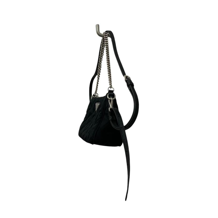 PRADA（プラダ） キルティングナイロン2WAYショルダーバッグ ブラック