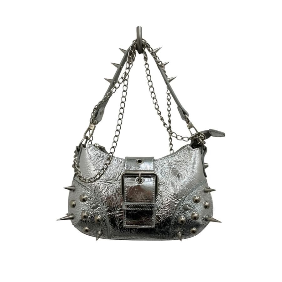 超美品COMME des GARCONSジュンヤ スタッズレザーショルダーBag 【公式