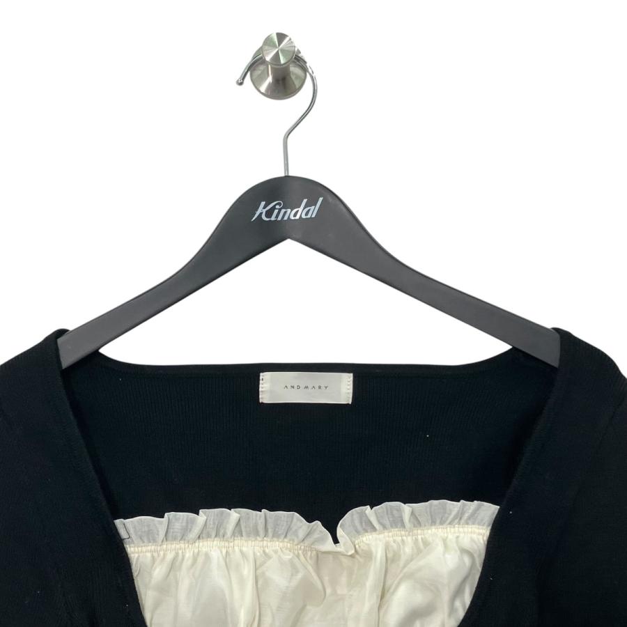 アンドマリー AND MARY Mew frill tops フリル付きニット AM0695
