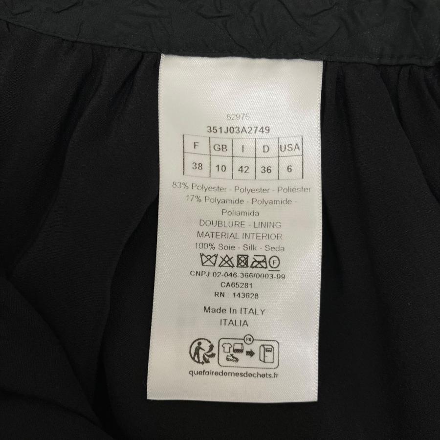 クリスチャンディオール Christian Dior スカート 351J03A2749 ブラック サイズ：38の画像