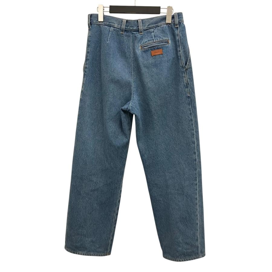 CristaSeya 【値下げ】Cristaseya 【DENIM PLEATED TROUSERS】 デニム