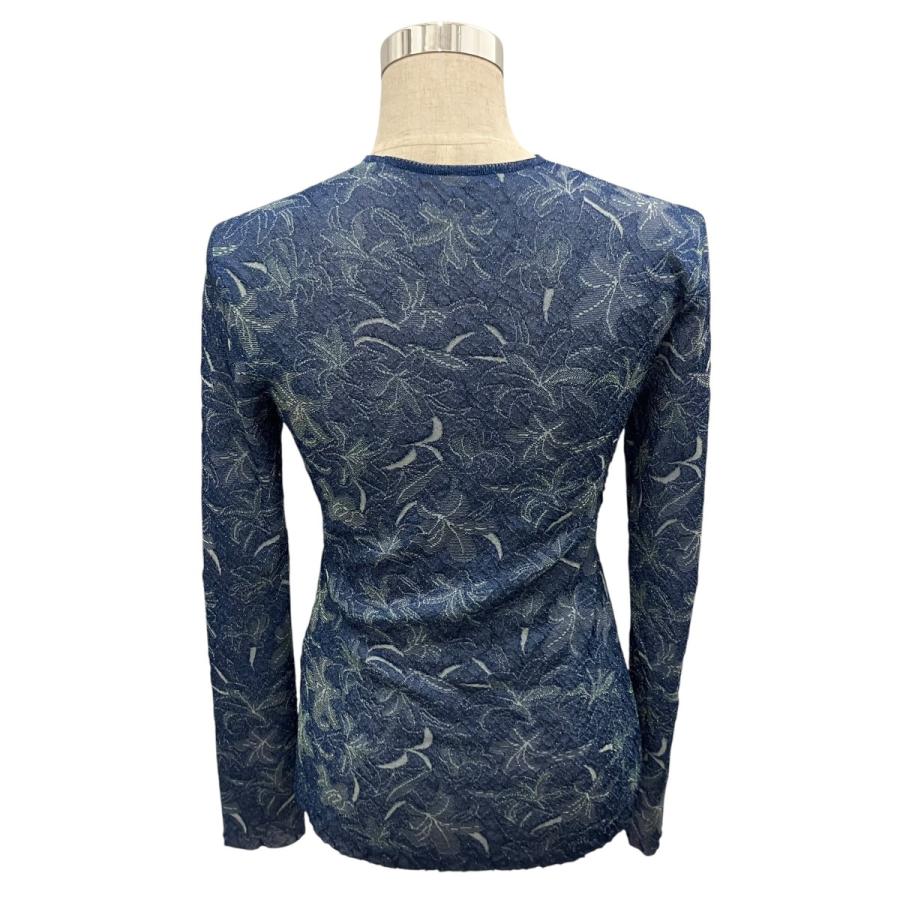 マメクロゴウチ mame kurogouchi 26SS 【Floral Jacquard Sheer Knit
