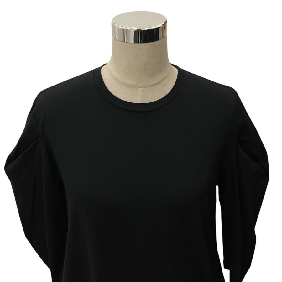 マルタンマルジェラ MM6 Maison Margiela カットソーワンピース S62CT0095 ブラック サイズ：XS_3