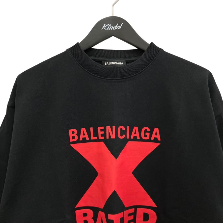 BALENCIAGA（バレンシアガ） プリントTシャツ 620969 TIVA7 ブラック 