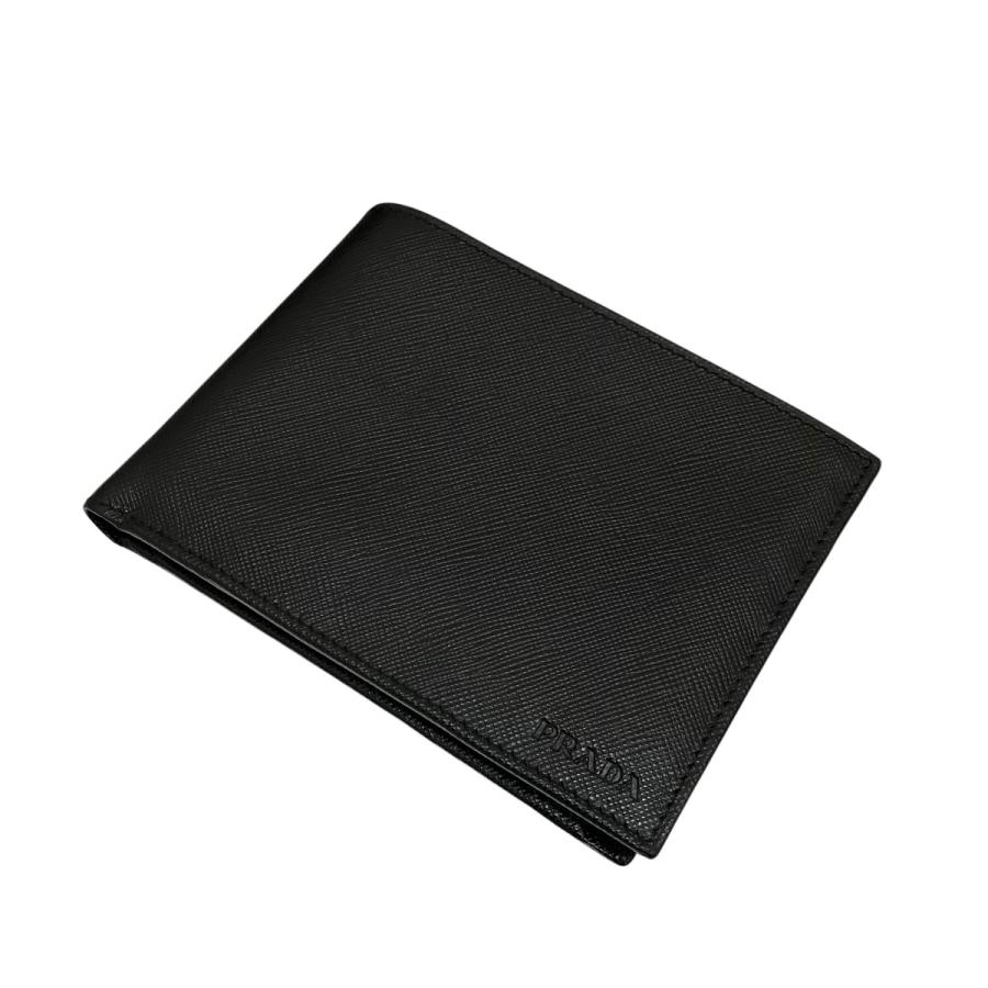 PRADA（プラダ） サフィアーノ2つ折り財布 2M0002 ブラック