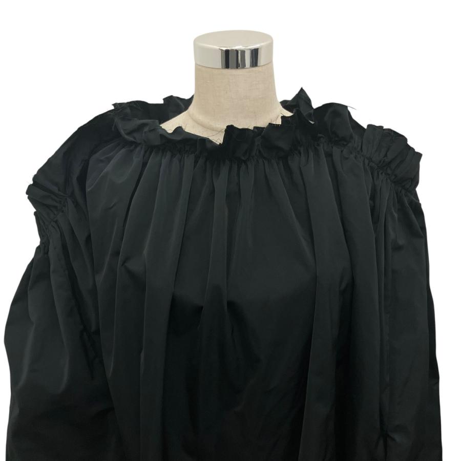 MM6 メゾンマルジェラ イタリア製 総柄 ギャザースリーブ ブラウス Lサイズ MARTIN MARGIELA（マルタン マルジェラ） MM6 Maison Margiela 22AW