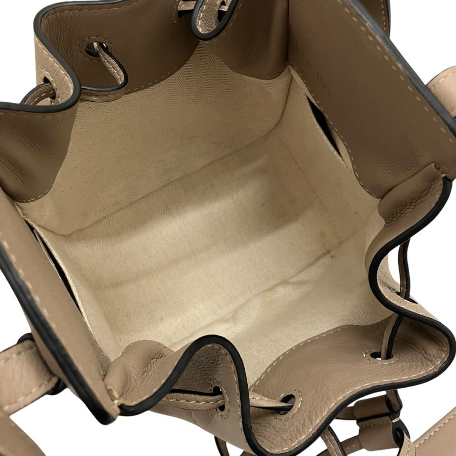 LOEWE（ロエベ） ハンモックドローストリングミニバッグ サンド