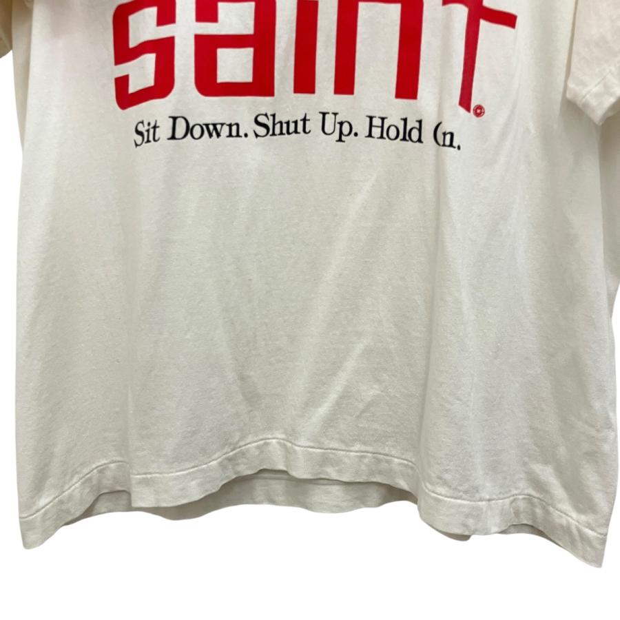 値下げ】SAINT MICHAEL 【SIT DOWN MAXELL SAINT】 プリントTシャツ SM