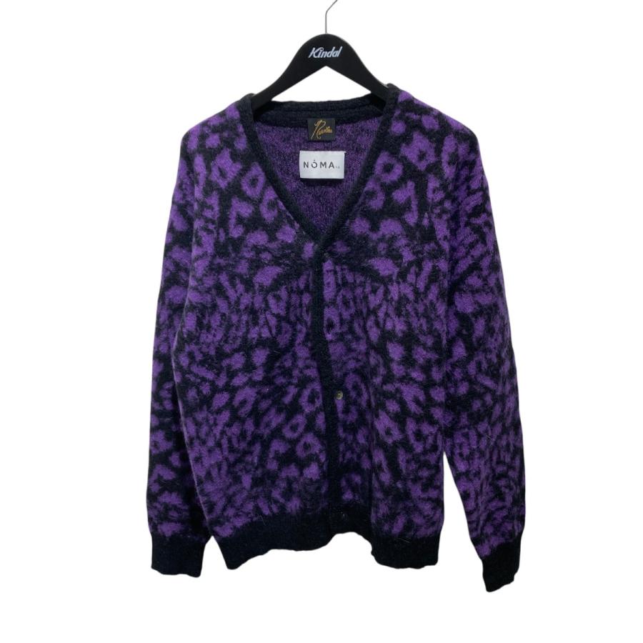 値下げ】Needles×NOMA t．d． Mohair knit cardigan 総柄ニット