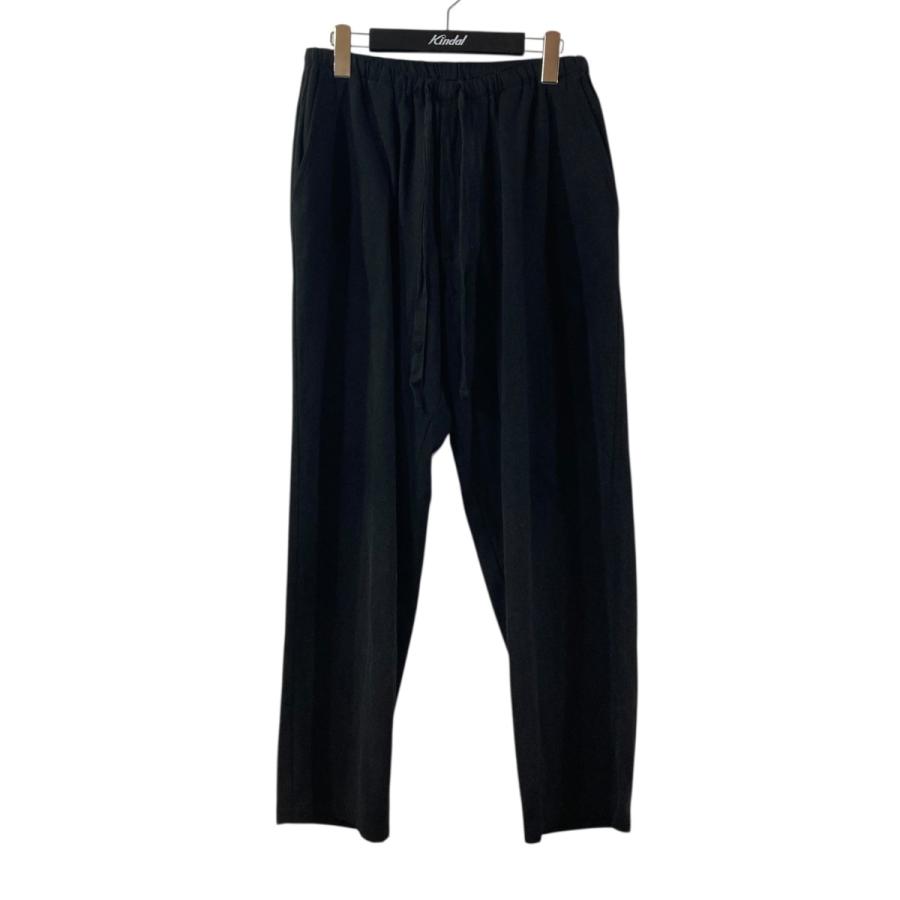 COMOLI（コモリ） シルクネップ ドローストリングパンツ V01-03007 