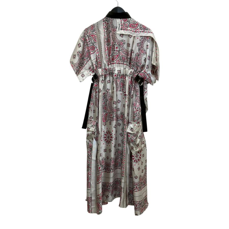 sacai（サカイ） バンダナプリントドレス 半袖ワンピース 22-05930